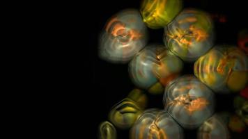 Abstract Colorful Bubbles photo