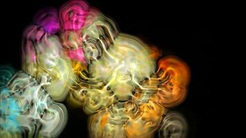 Abstract Colorful Bubbles photo