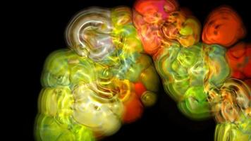 Abstract Colorful Bubbles photo