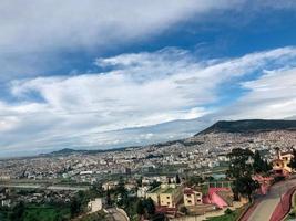 Stunning and panoramic view of the bustling and vibrant cityscape, capturing the energy, charm, and beauty of the city in a magnificent display of urban life and architecture photo