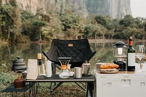 Accessories Coffee drip outdoor camping site photo