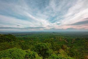 Sunset View in Sajek, Bangladesh photo