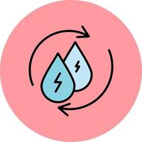 Water Energy Vector Icon