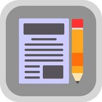 Blogger Vector Icon Design