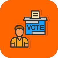 Polling Vector Icon Design