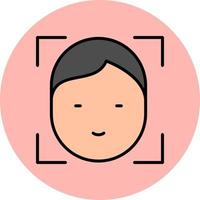 Face Id Vector Icon