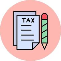 Tax Vector Icon