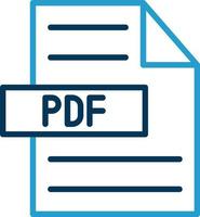 diseño de icono de vector de pdf