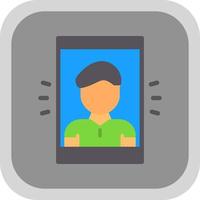 Selfie Vector Icon Design