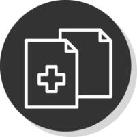 File Medical Alt Vector Icon Design