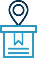 Delivery Location Vector Icon Design