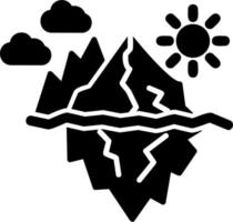 Glacier Vector Icon