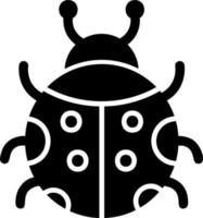 Ladybug Vector Icon