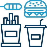 Fastfood Vector Icon Design