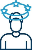 Dizzy Vector Icon Design