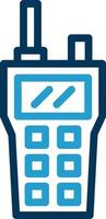 Walkie Talkie Vector Icon Design