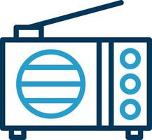 diseño de icono de vector de radio