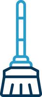 Broom Vector Icon Design