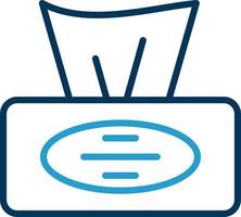 Tissue Box Vector Icon Design