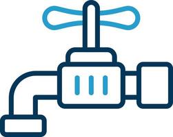 Water Tap Vector Icon Design