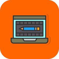 Video Editing Vector Icon Design