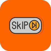 Skip Ad Vector Icon Design