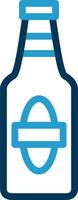 Beer Bottle Vector Icon Design