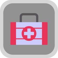 First Aid Kit Vector Icon Design