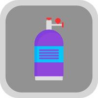 Oxygen Tank Vector Icon Design