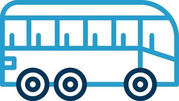 diseño de icono de vector de transporte público