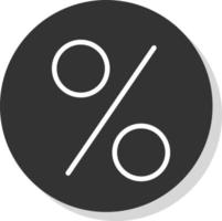 Percent Vector Icon Design