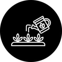 Watering Plants Vector Icon