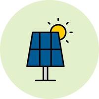 Solar panel Vector Icon