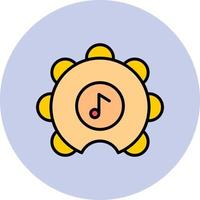 Tambourine Vector Icon