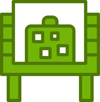 icono de vector de control de seguridad