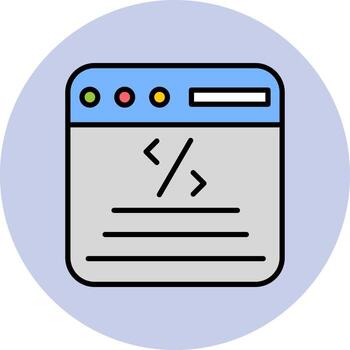 Coding Vector Icon