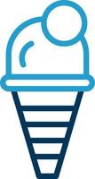 Ice Cream Vector Icon Design