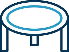 Trampoline Vector Icon Design