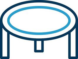 Trampoline Vector Icon Design