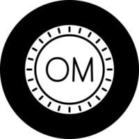 Oman Dial code Vector Icon