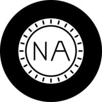 Namibia Dial code Vector Icon