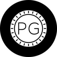 Papuasia nuevo Guinea marcar código vector icono