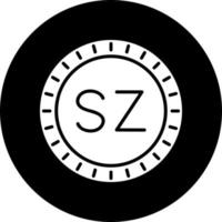 Swaziland Dial code Vector Icon