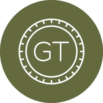 Guatemala Dial code Vector Icon