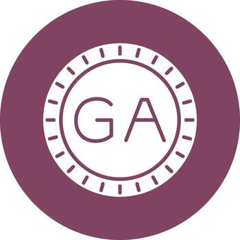 Gabon Dial code Vector Icon