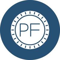 francés Polinesia marcar código vector icono