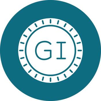 Gibraltar Dial code Vector Icon