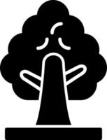 icono de vector de árbol