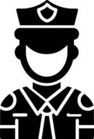 Security Guard Vector Icon