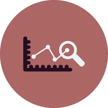 Predictive Chart Vector Icon